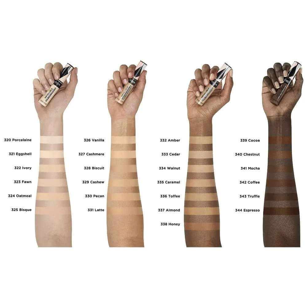 L'Oréal Paris Infalible More Than Concealer 331 Latte/Cafe au lait - Imagen 7