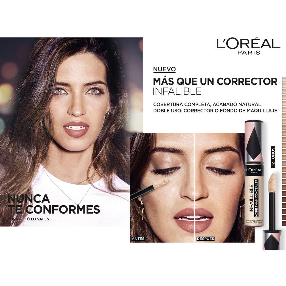 L'Oréal Paris Infalible More Than Concealer 324 Oatmeal/Avoine - Imagen 8