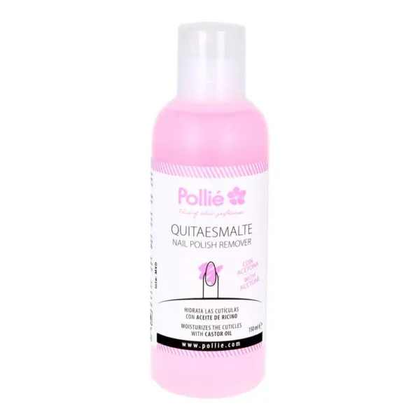 POLLIÉ QUITAESMALTE CON ACEITE DE RICINO 150 ML
