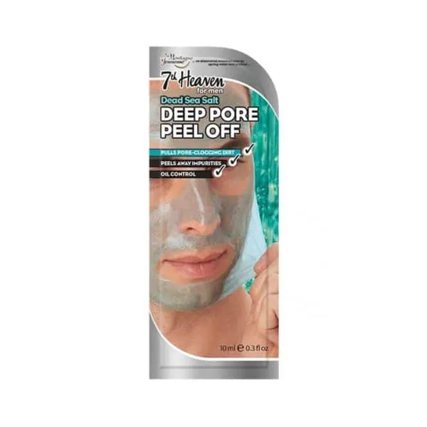 7th HEAVEN Mascarilla Hombre PEEL-OFF Sales del Mar Muerto