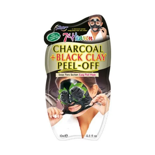 7th HEAVEN Mascarilla PEEL-OFF Carbón & Arcilla Natural
