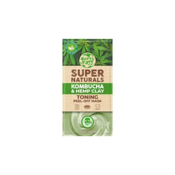7th Heaven Supernaturals Mascarilla Peel-Off Kombucha and Hemp Clay