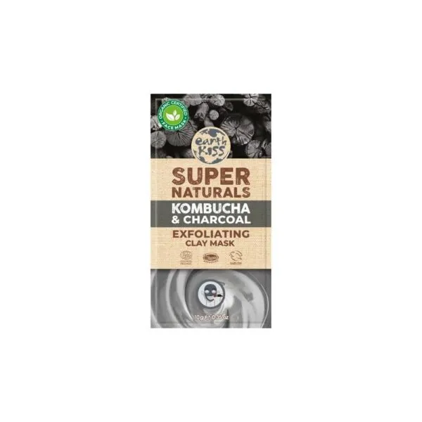 7th Heaven Supernaturals Mascarilla Exfoliante Kombucha and Charcoal