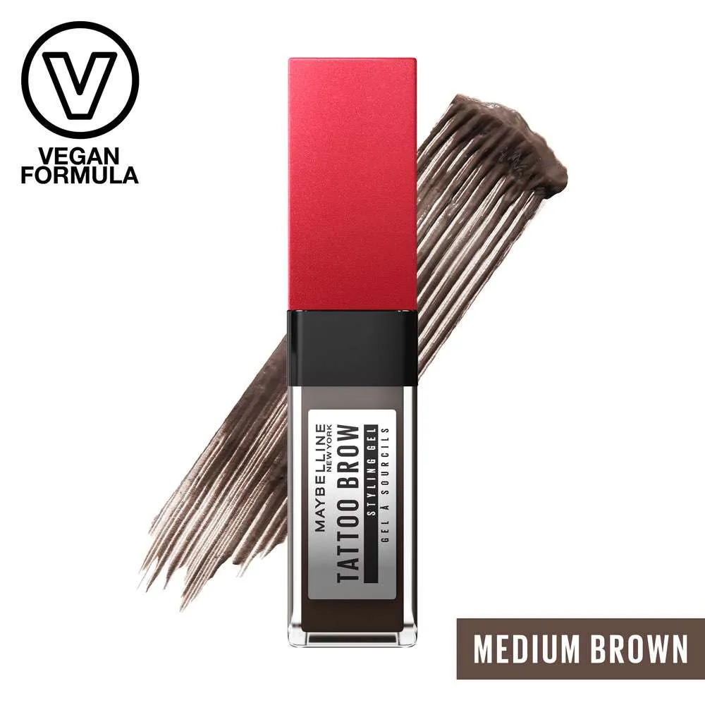 MAYBELLINE Tattoo Brow Gel Tono 257 Medium Brown - Imagen 3