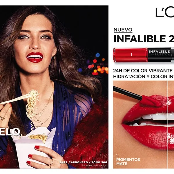 L'Oréal Paris Infalible 24H 506 Red Infallible - Imagen 5
