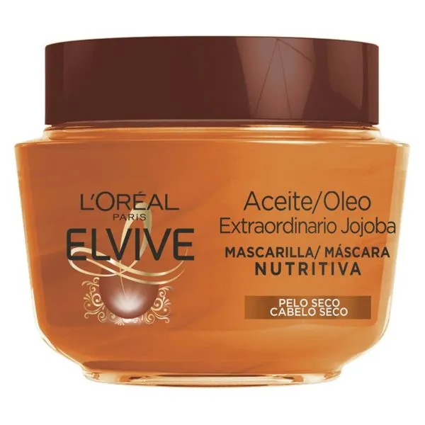 Elvive Aceite Extraordinario Mascarilla Nutritiva Jojoba 300ml