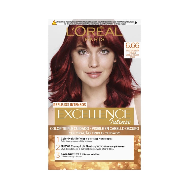 Excellence Intense 6.66 Rojo Escarlata