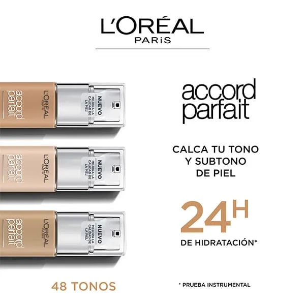 L'Oréal Paris Accord Parfait 3N Creamy Beige - Imagen 4