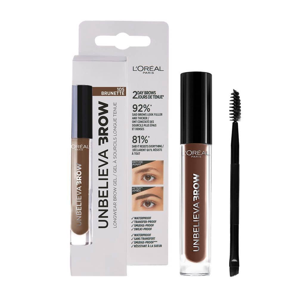 L'Oréal Paris Unbelieva Brow Gel 105 Brunette - Imagen 3