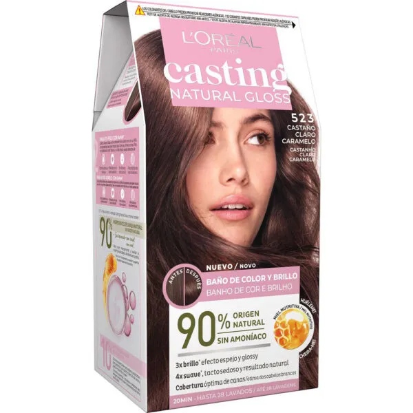 CASTING Natural Gloss 523 Castaño Claro Caramelo