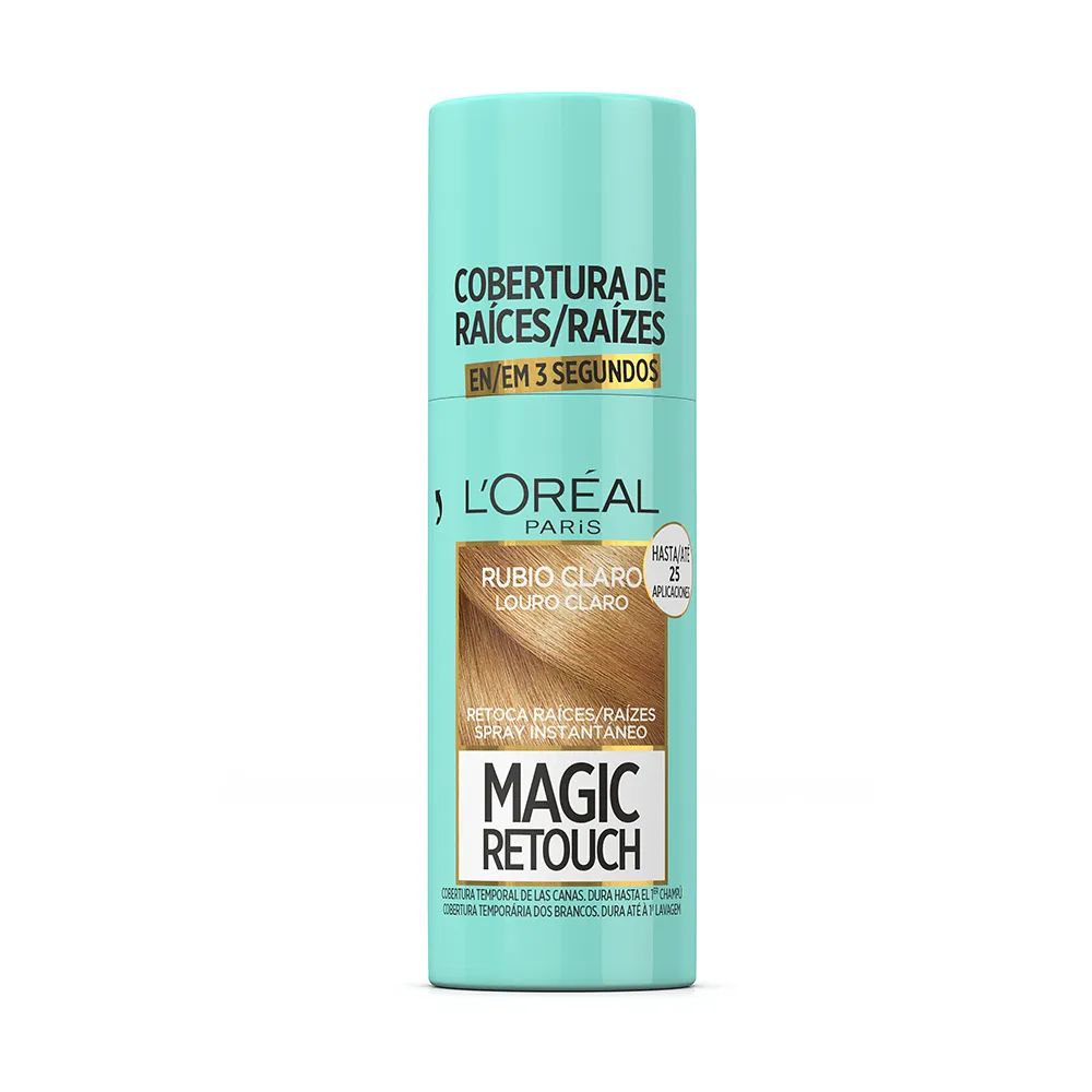 Magic Retouch Spray Retoca Raíces Rubio Claro 75ml