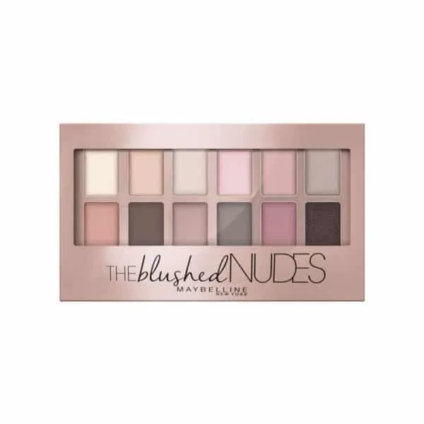 Maybelline The Blushed Nudes Paleta de Sombras