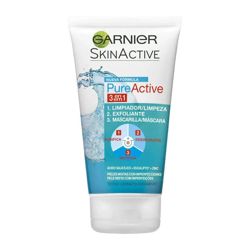 Pure Active Gel Limpiador 3 en 1 - 150 ml - Imagen 5