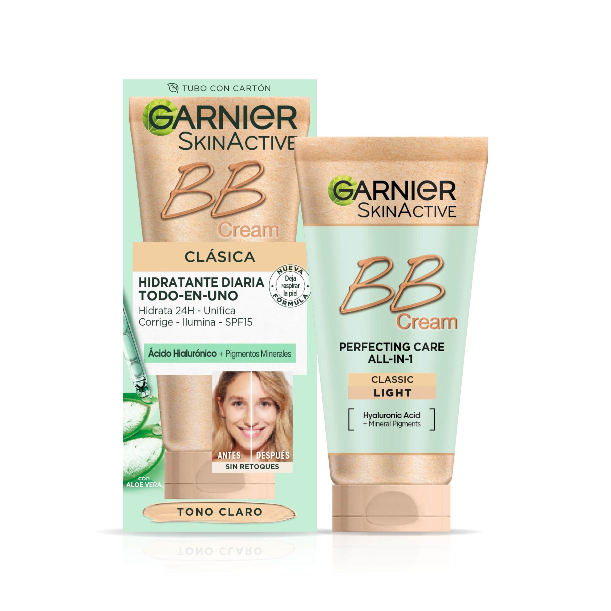 Skin Active BB Cream Clásica Tono Claro