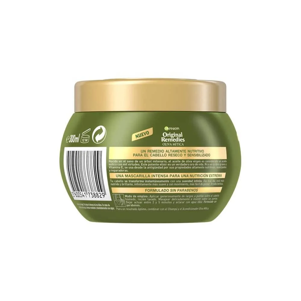 Original Remedies Mascarilla Oliva Mítica 300 ml - Imagen 2