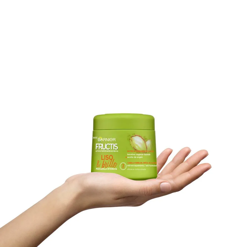 Fructis Mascarilla Liso & Brillo 300 ml - Imagen 2
