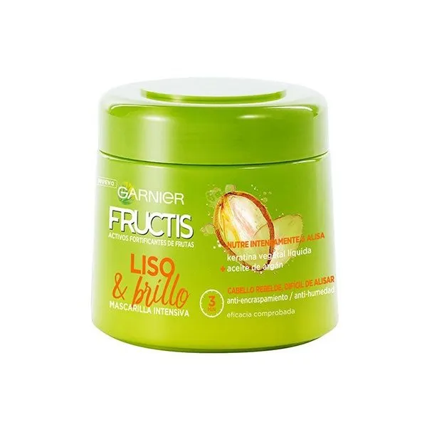 Fructis Mascarilla Liso & Brillo 300 ml