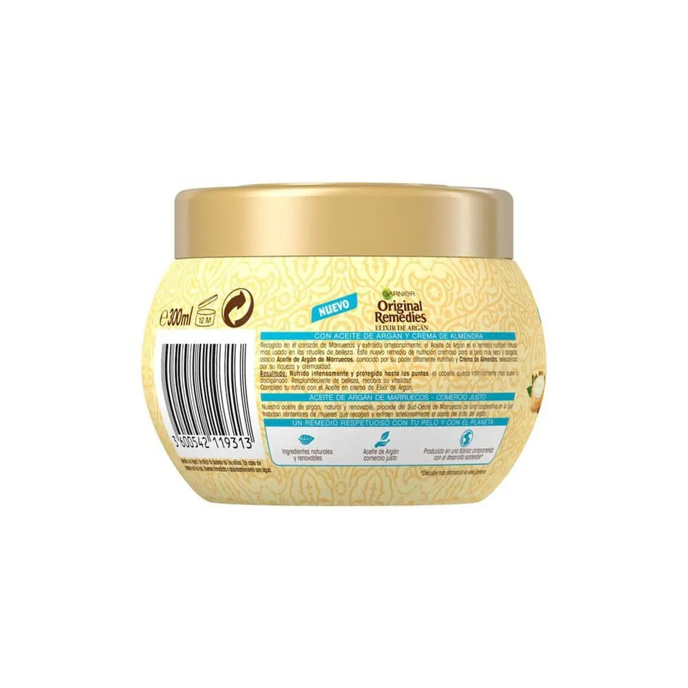 Original Remedies Mascarilla Elixir de Argán 300 ml - Imagen 2