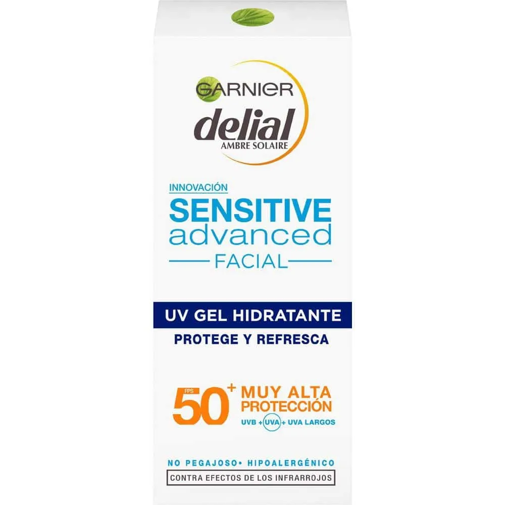 DELIAL Sensitive Advanced Crema Facial IP50+ 50 ml - Imagen 2