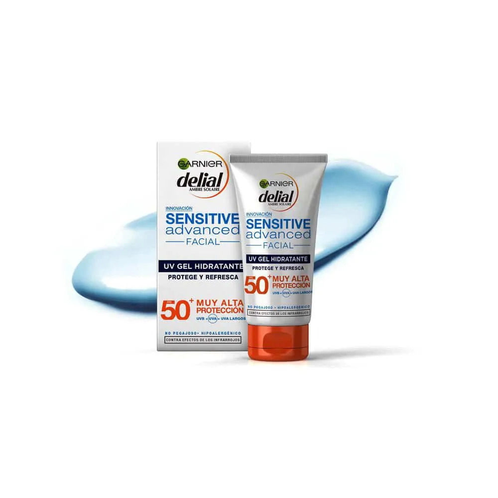 DELIAL Sensitive Advanced Crema Facial IP50+ 50 ml - Imagen 8