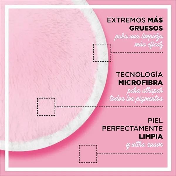 Garnier Skin Active Discos Desmaquillantes Reutilizables de Microfibra - Imagen 4