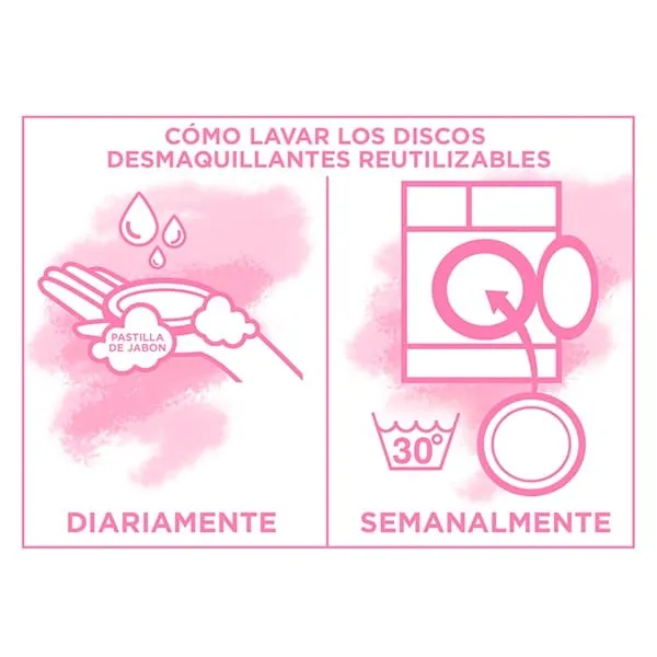 Garnier Skin Active Discos Desmaquillantes Reutilizables de Microfibra - Imagen 7