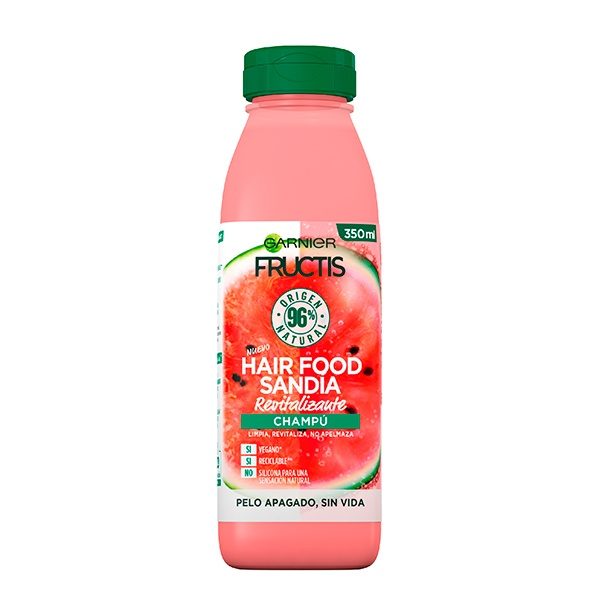 Hair Food Champú Sandía Revitalizante - 350 ml