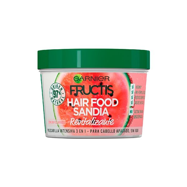 Hair Food Mascarilla Sandía Revitalizante - 390 ml