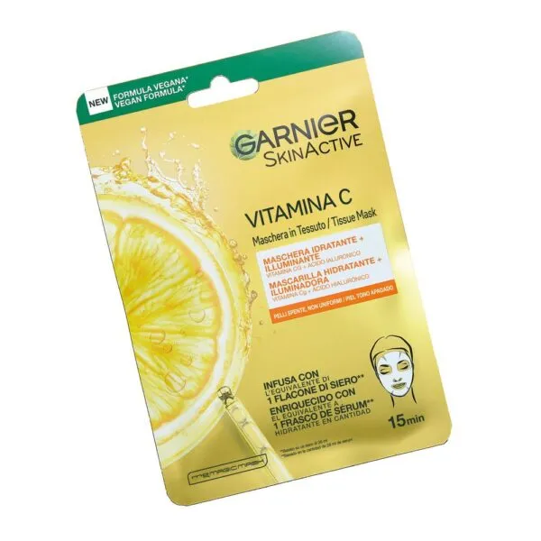 SKIN ACTIVE Mascarilla Facial con Vitamina C 28gr