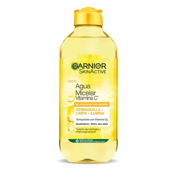 SKIN ACTIVE Agua Micelar con Vitamina C 400ml