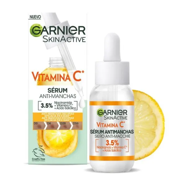SKIN ACTIVE Sérum Antimanchas con Vitamina C 30ml