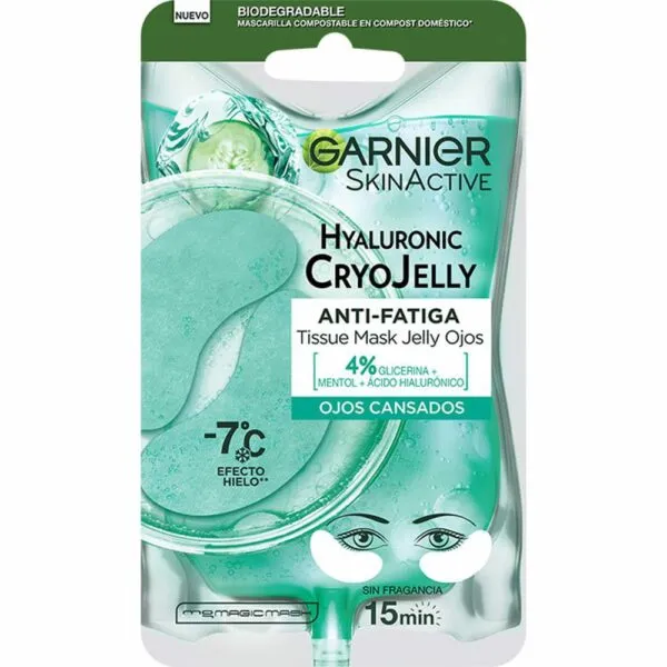 SKIN ACTIVE Tissue Mask Hyaluronic Cryo Jelly Ojos