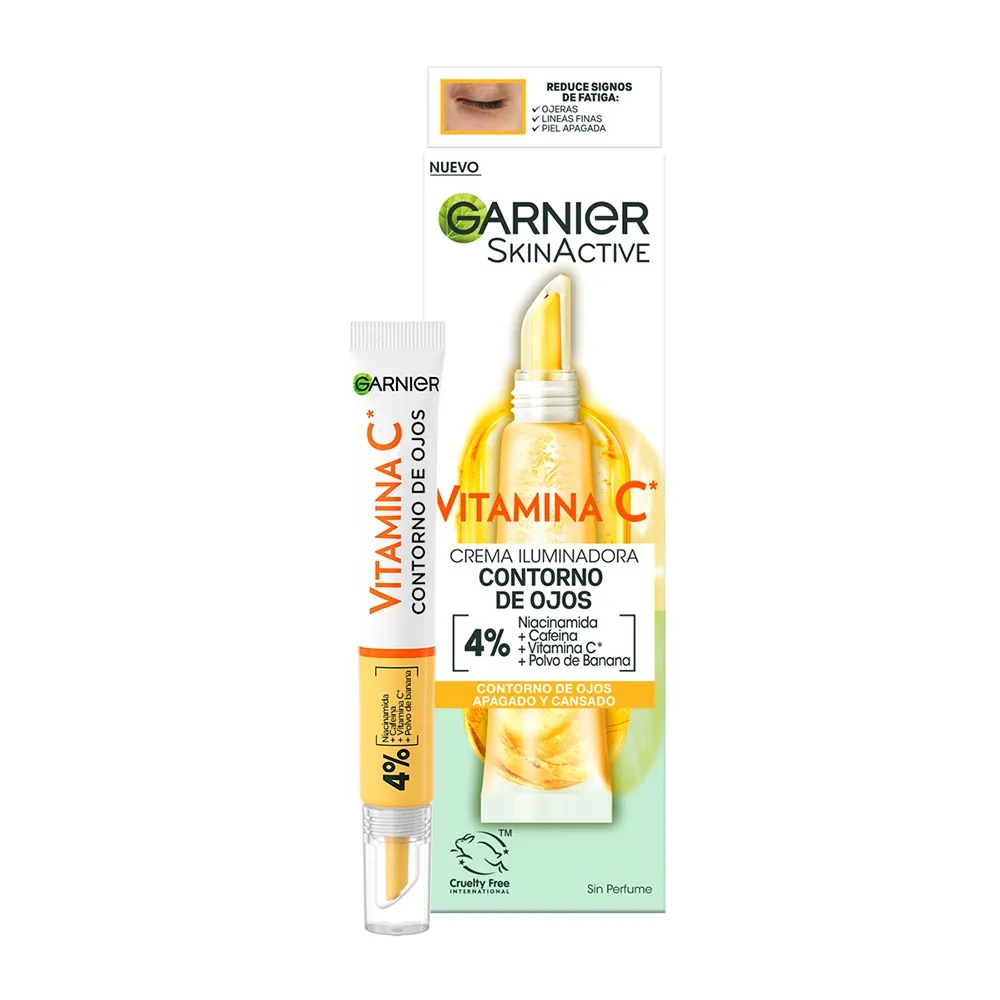 SKIN ACTIVE Crema Iluminadora para Contorno de Ojos