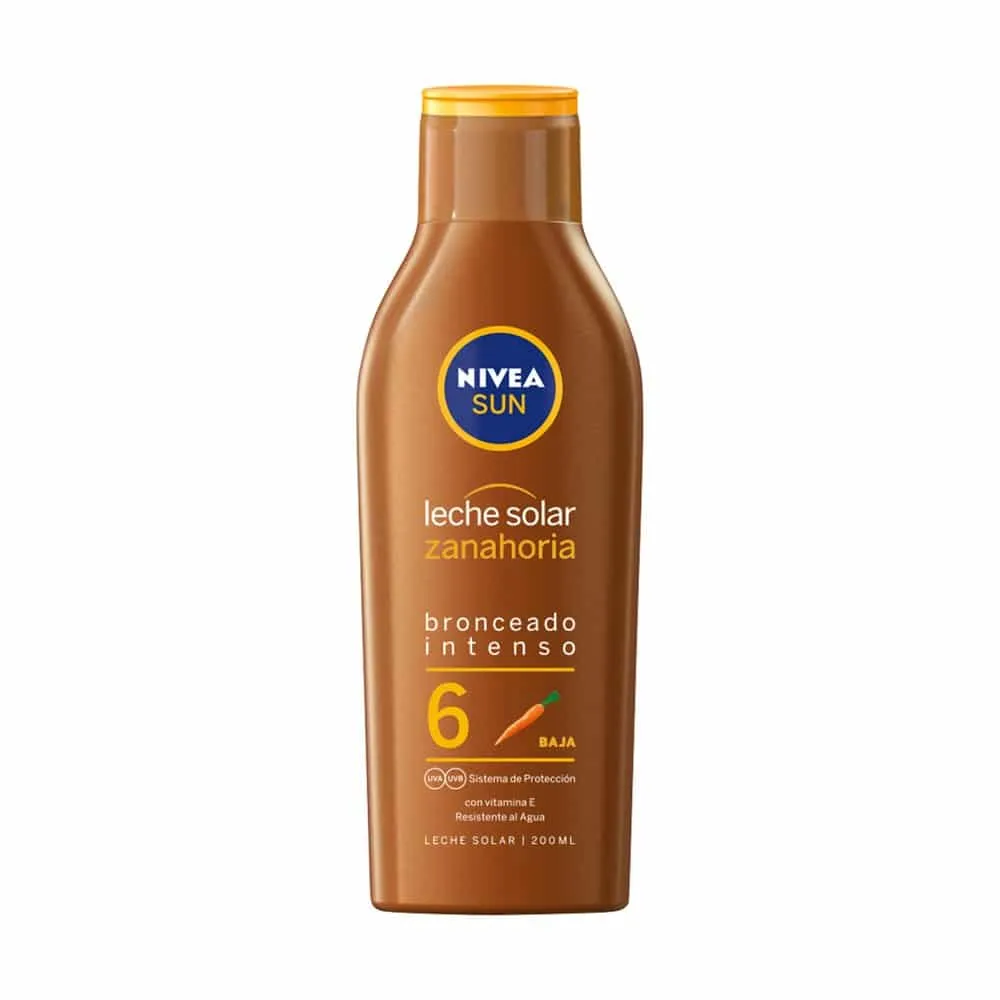 NIVEA SUN Leche Solar Zanahoria FP 6