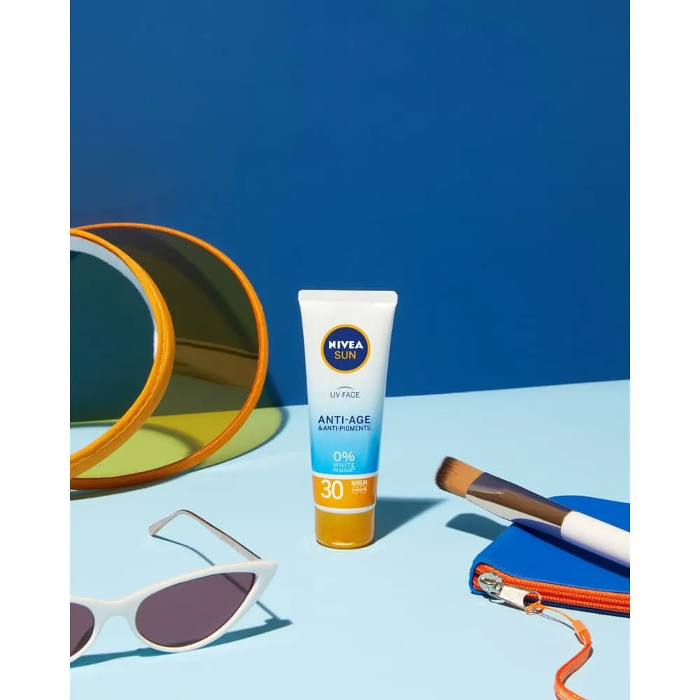 NIVEA SUN Protector Facial UV Anti-edad & Anti-Manchas FP 50 - Imagen 5