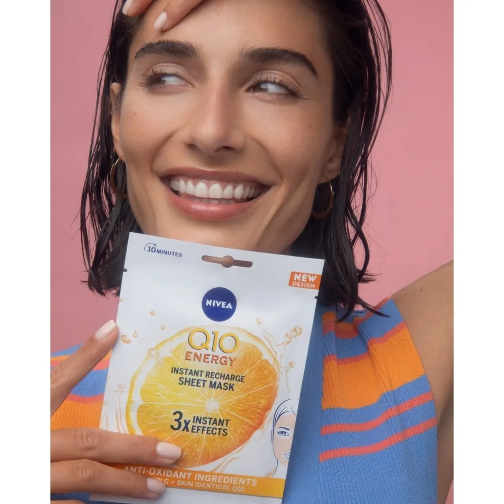 NIVEA Q10 Energy Vitamina C Mascarilla - Imagen 5