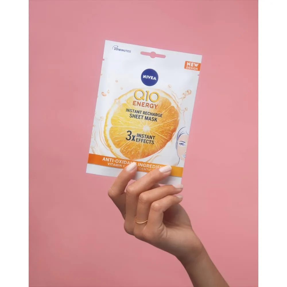 NIVEA Q10 Energy Vitamina C Mascarilla - Imagen 6