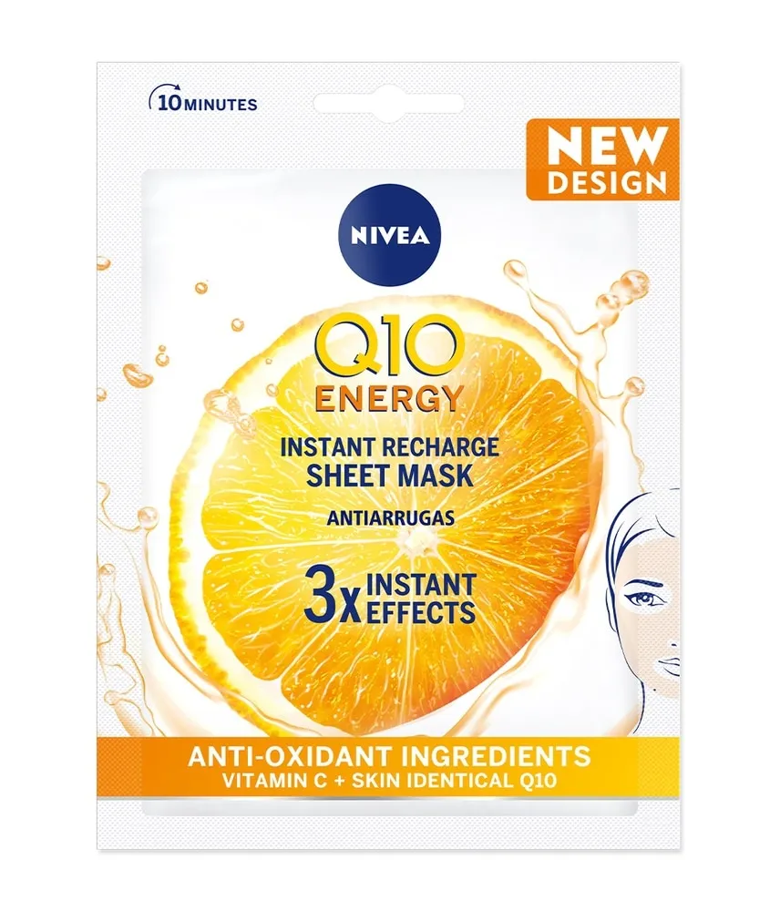 NIVEA Q10 Energy Vitamina C Mascarilla