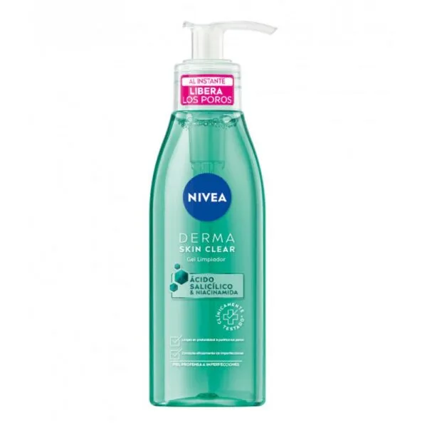 NIVEA Derma Skin Clear Gel Limpiador 150ml