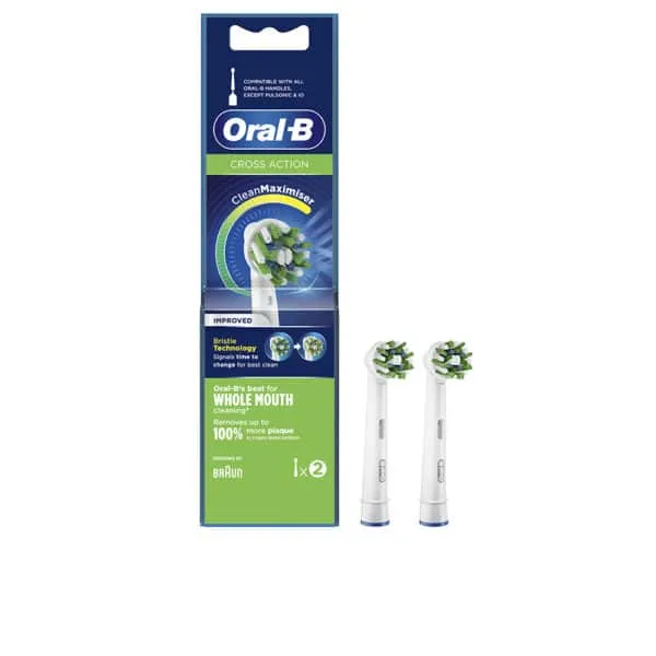 ORAL B Cross Action recambio 2 uds