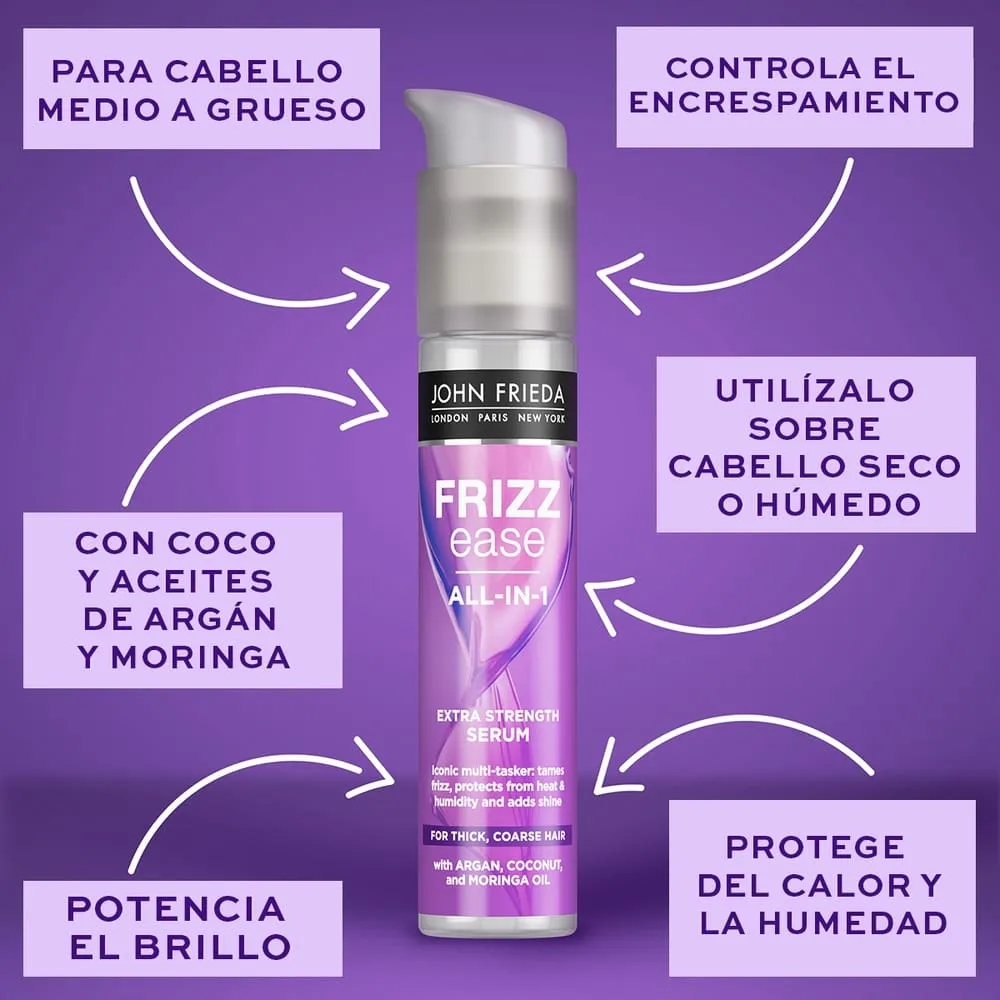 JOHN FRIEDA Frizz Serum Antiencrespamiento 50ml - Imagen 3