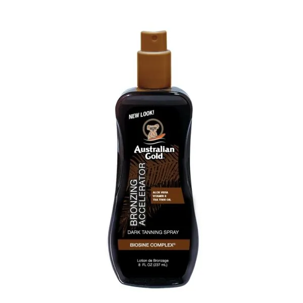AUSTRALIAN GOLD Dark Tanning Accelerator Spray Gel 237 ml