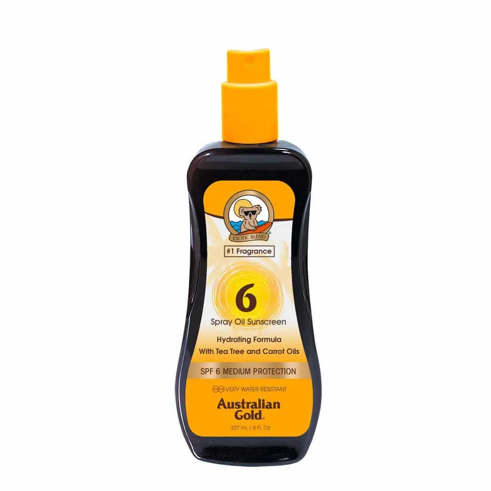 AUSTRALIAN GOLD Bronceador con aceite de zanahoria SPF 6 237 ml