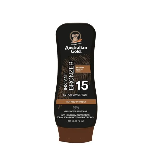AUSTRALIAN GOLD Protector solar con bronceador IP 15 237ml