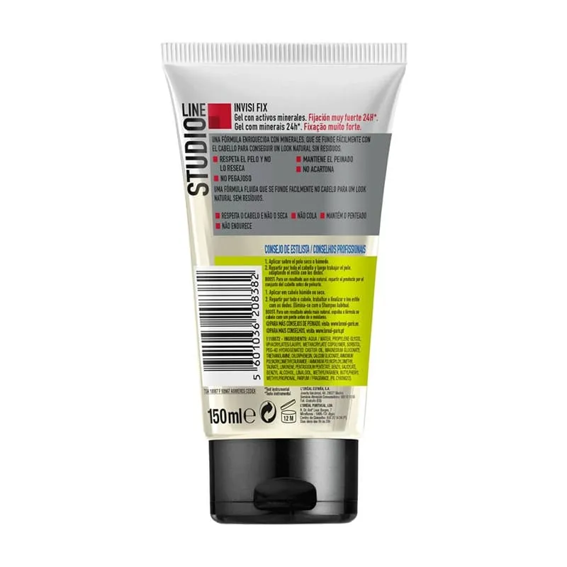 Studio Line Invisi Fix Gel Fijación Extra Fuerte 150ml - Imagen 2