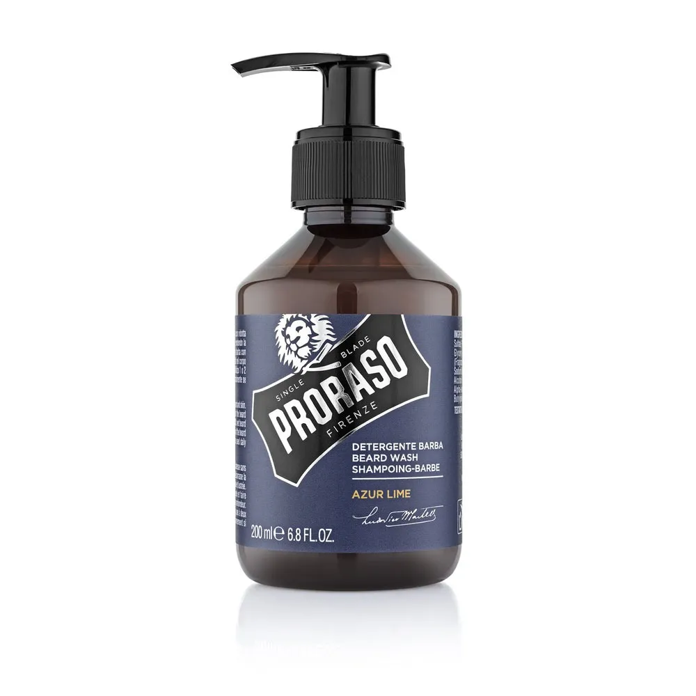 PRORASO Champú para Barba Azur Lime 200ml
