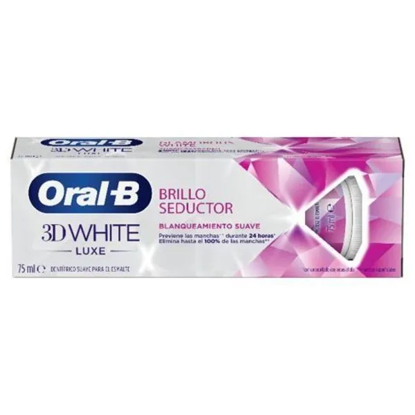 ORAL B 3D White Luxe Brillo Seductor 75ml