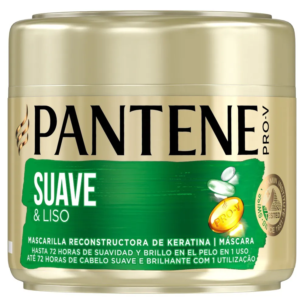 PANTENE Suave&Liso Mascarilla De Keratina 300ml