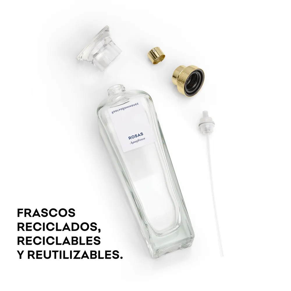 ADOLFO DOMÍNGUEZ Agua Fresca de Rosas EDT 60ml - Imagen 4