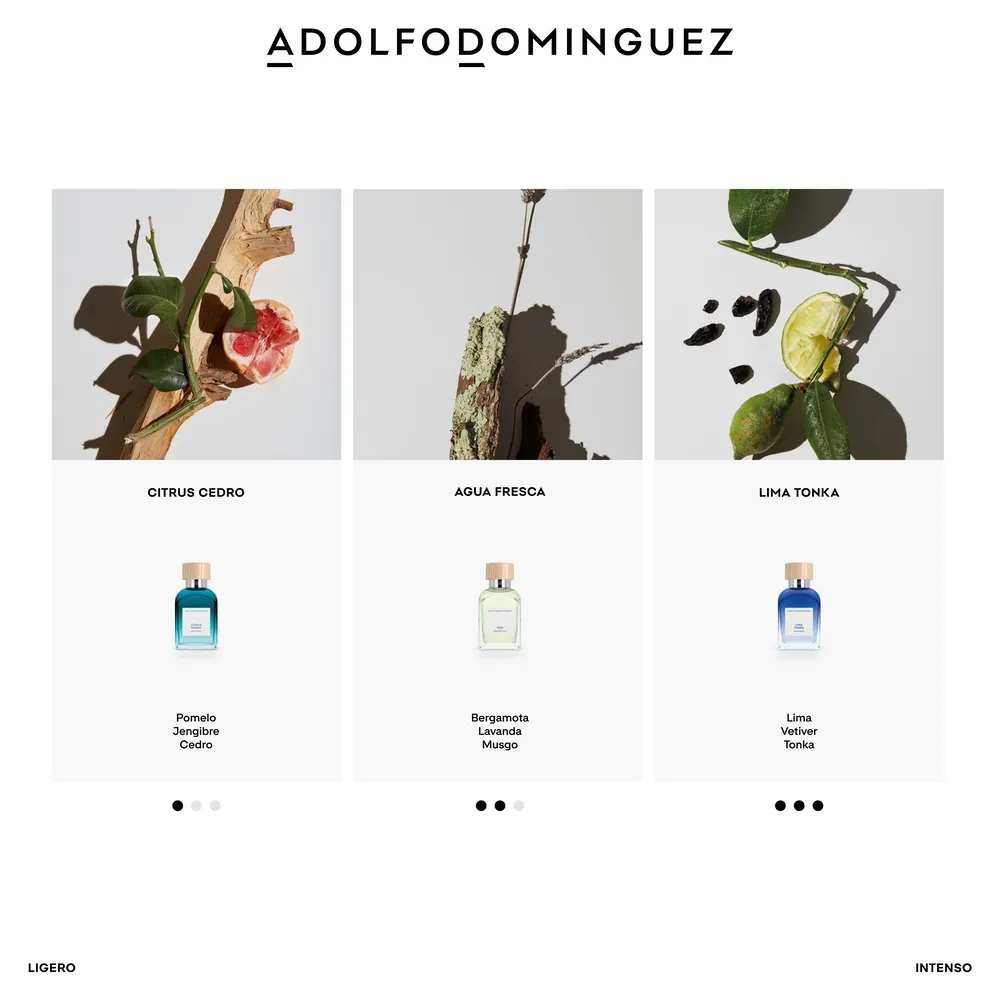 ADOLFO DOMINGUEZ Agua Fresca Lima Tonka Edt - Imagen 5